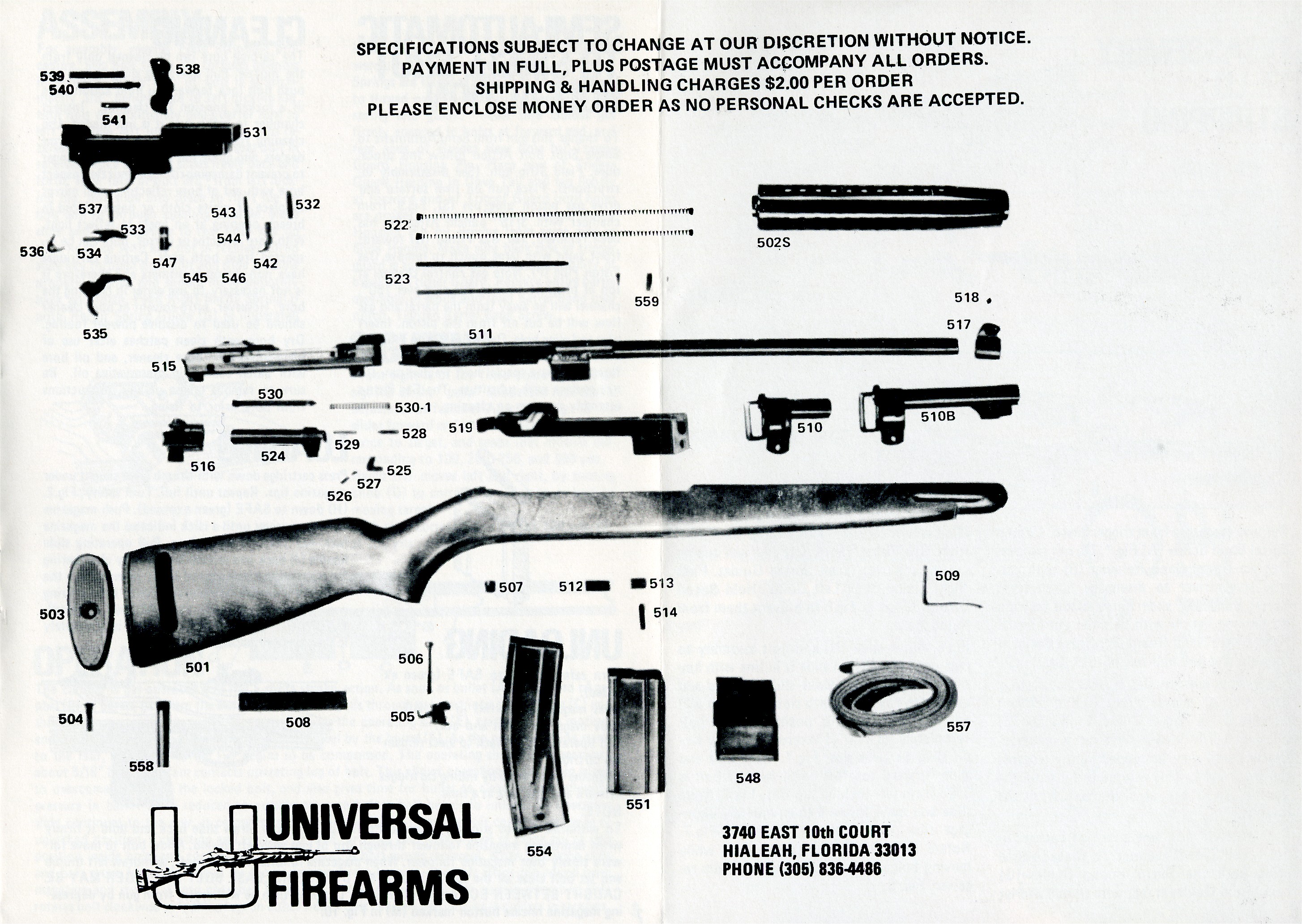 Universal M1 Carbine Manual
